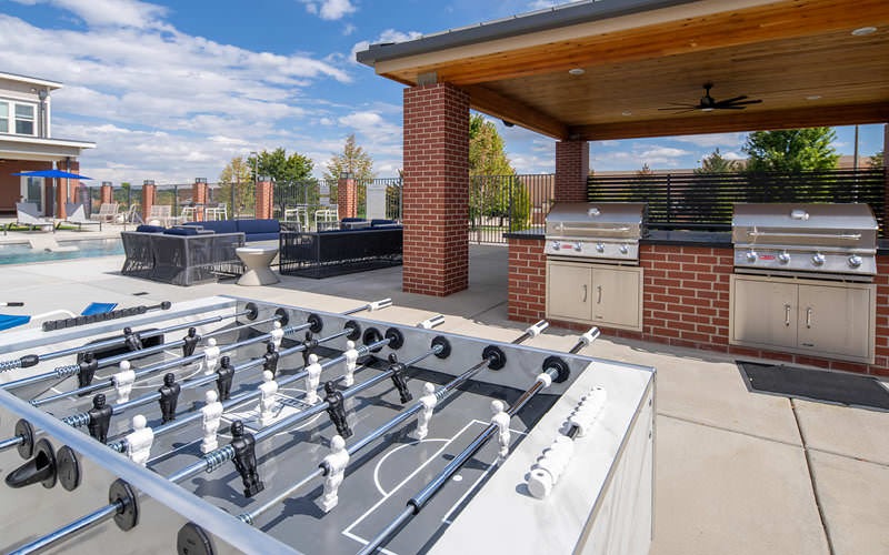 outdoor foosball table